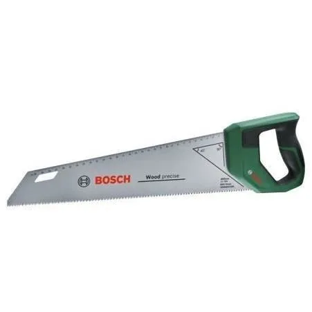 Bosch Scie à main universelle 400 mm en acier - Scie égoïne pour couper du bois - Outil de bricolage Bosch Scie à main universelle 400 mm en acier - Scie égoïne pour couper du bois - Outil de bricolage