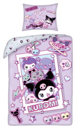 Sanrio parure de lit Kuromi Ver. 2 140 x 200 cm / 70 x 90 cm