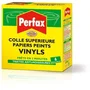 Perfax Colle pour papier peint Vinyl 200gr - Pour papiers plats, expansés, à relief et encres gonflantes - Prête en 3 minutes