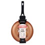 Pyrex Poêle en Aluminium Prensé Action, 26 cm, Cuivre, Antiadhésif