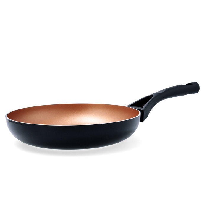 Pyrex Poêle en Aluminium Prensé Action, 26 cm, Cuivre, Antiadhésif