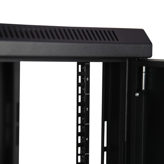 Startechcom Armoire Rack Murale 19 Pouces 6U avec Étagère 1U pour Serveurs et Équipements Réseau