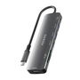 Hub USB Aisens 7 EN 1 Gris 100 W