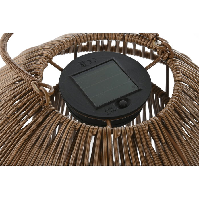 Lampe solaire Home ESPRIT Blanc Marron 31 x 31 x 30 cm (2 Unités) Lampe solaire Home ESPRIT Blanc Marron 31 x 31 x 30 cm (2 Unités)