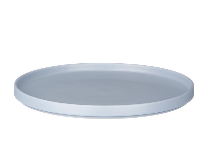 Vessia Assiette Plate 26 cm Lisse Bleu Céramique (Set de 12) Vessia Assiette Plate 26 cm Lisse Bleu Céramique (Set de 12)