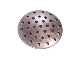 Innspiro Base d'anneau métallique argenté vieilli 20 mm (Lot de 10)