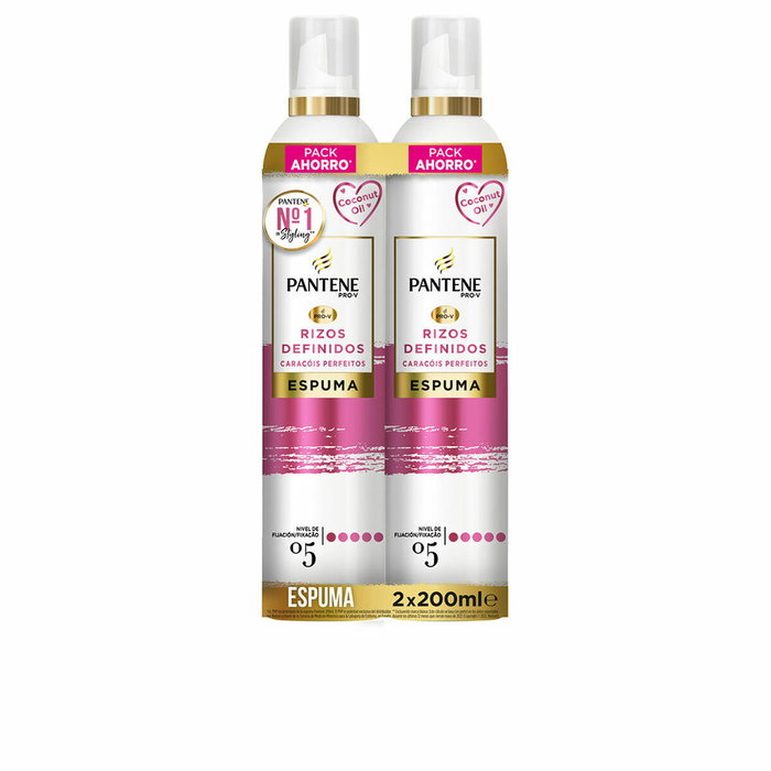 Pantene Coffret Mousse Defined Curls 2 x 200 ml