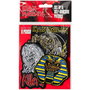 ERIK Set de 3 Patchs Broderies Iron Maiden en Polyester à Coudre ou à Coller sur Tissu