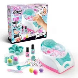 Canal Toys BBD 050 - Salon de Spa pour Mains 3 en 1 So Bomb avec Machine à Bombes de Bain et Kit Manucure - Jeu Créatif pour Enfants Dès 6 Ans