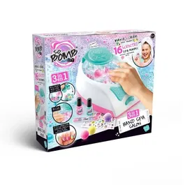 Canal Toys BBD 050 - Salon de Spa pour Mains 3 en 1 So Bomb avec Machine à Bombes de Bain et Kit Manucure - Jeu Créatif pour Enfants Dès 6 Ans