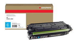 AgfaPhoto Cartouche de toner compatible Cyan pour HP CF361X (9500 pages)​
