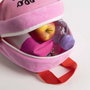 Hello Kitty Sac à dos de crèche personnage premium 18 x 22 x 4 cm pour enfant dès 3 ans - Rose