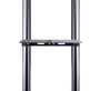 B-Tech Étagère Accessoire AV BT7033, Noir 300 x 300 mm, Charge max 25 kg, Compatible montage mur ou rail/poteau, Fixations pour caméra VC