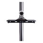 B-Tech Étagère Accessoire AV BT7033, Noir 300 x 300 mm, Charge max 25 kg, Compatible montage mur ou rail/poteau, Fixations pour caméra VC