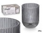 Vivalto Verre Gris Rayé 270 ml 7,5x9,2x7,5 cm (Set de 24)