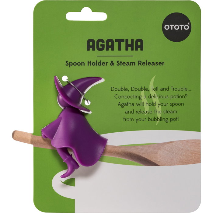 Ototo Agatha Purple Spoon Holder & Steam Releaser Ototo Agatha Purple Spoon Holder & Steam Releaser