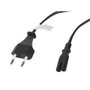 Lanberg Câble d'Alimentation C7 et CEE 7/16 - 3m - Noir