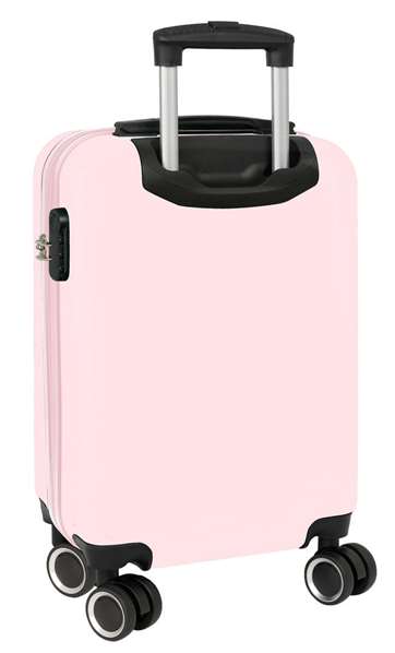 Safta Valise cabine 20" Miffy Flores pour enfants, 34.5 x 55 x 20 cm, motif fleurs, trolley, à partir de 3 ans