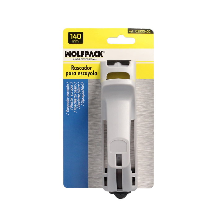 WOLFPACK LINEA PROFESIONAL Grattoir pour plâtre 140 mm