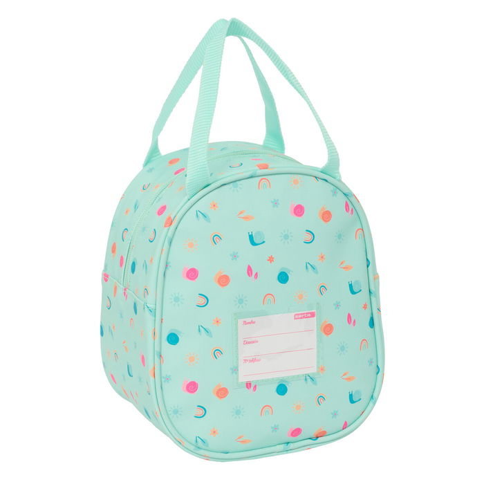 Sac glacière goûter Safta Escargot Turquoise 19 x 22 x 14 cm Sac glacière goûter Safta Escargot Turquoise 19 x 22 x 14 cm