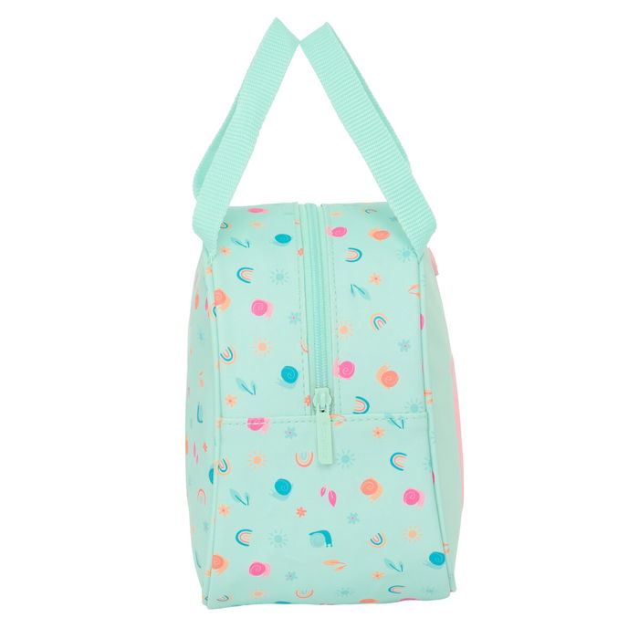 Sac glacière goûter Safta Escargot Turquoise 19 x 22 x 14 cm Sac glacière goûter Safta Escargot Turquoise 19 x 22 x 14 cm