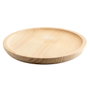 Quid Professional Set de 4 assiettes Pulpo en bois, 22 cm