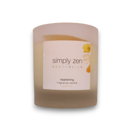 Simply Zen Bougie parfumée Heartening, Parfum d'intérieur unisexe, 240 g