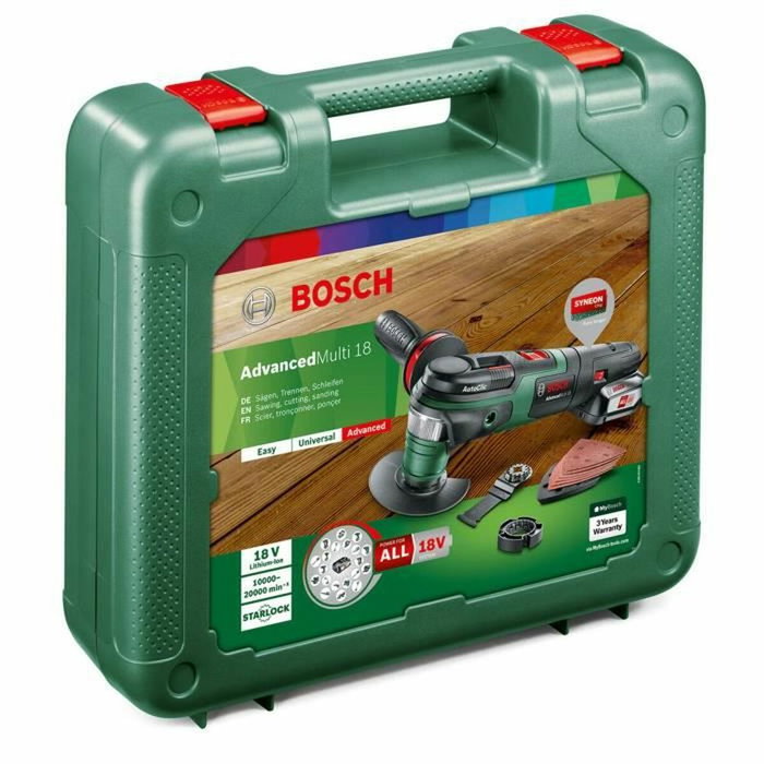 Bosch AdvancedMulti 18 - Outil multifonctions sans fil avec batterie 2,5Ah et chargeur