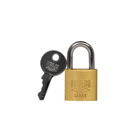 Ifam 072000sr Candado de cintre normal 20 mm acier trempé et chromé clés serreta