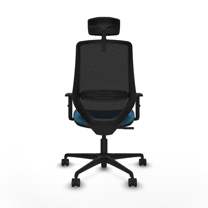 Chaise de Bureau Piqueras y Crespo D036N2W Noir Vert pétrole Chaise de Bureau Piqueras y Crespo D036N2W Noir Vert pétrole