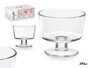Vivalto Coupe à Glace Lisse Verre 290 ml Blanc 10 x 9 x 10 cm (Set de 24)