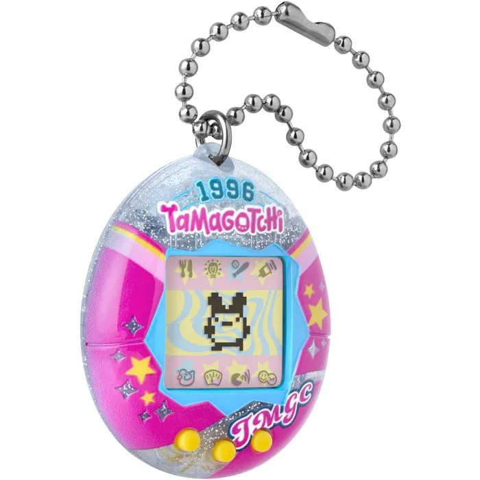 BANDAI - Tamagotchi original Sporty - Animal électronique virtuel avec écran couleur, 3 boutons et jeux compacts - Format portable