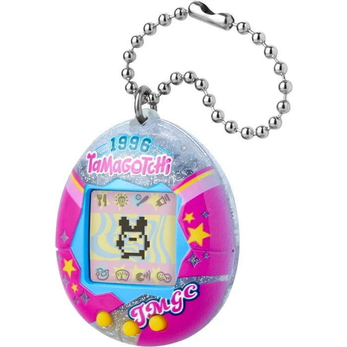 BANDAI - Tamagotchi original Sporty - Animal électronique virtuel avec écran couleur, 3 boutons et jeux compacts - Format portable