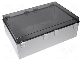 FIBOX CAB Boîtier mural en polycarbonate gris 600x400x220mm