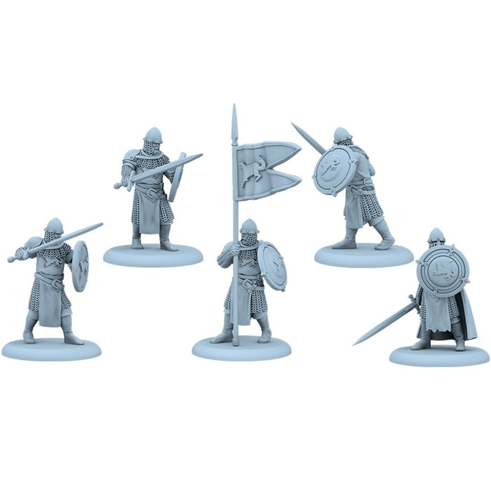Asmodee Jeu de société Le Trône de Fer : Épées Jurées Stark Extension Jeu de Miniatures