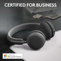 Logitech 981-001152 Headset Zone Wireless 2 pour Microsoft Teams, avec récepteur USB, Casque audio professionnel