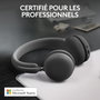 Logitech Zone Wireless 2 Casque sans fil Teams version avec récepteur