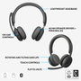 Logitech Zone Wireless 2 - Casque sans fil certifié Microsoft Teams avec récepteur