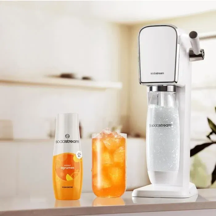 Sodastream - Concentrés saveur Agrumes - Lot de 6 bouteilles de 440ml - Jusqu'à 54 litres de boisson gazeuse - Pour machines SodaStream