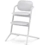 CYBEX Chaise Haute Évolutive LEMO 2 Blanc Pack 3 en 1 - Set Bébé et Plateau Inclus - Réglable en Hauteur et Profondeur