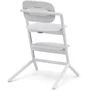 CYBEX Chaise Haute Évolutive LEMO 2 Blanc Pack 3 en 1 - Set Bébé et Plateau Inclus - Réglable en Hauteur et Profondeur