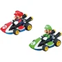 Carrera-Toys Circuit GO!!! Carrera GO!!! Nintendo Mario Kart 8 - Piste avec boucle 4.9m pour enfant 3+