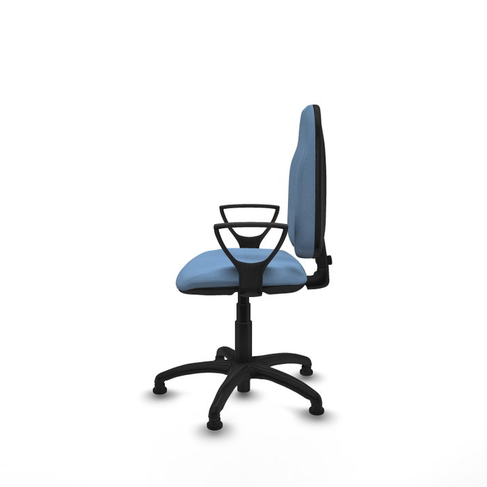 PIQUERAS Y CRESPO Chaise de bureau Algarra bleu ciel