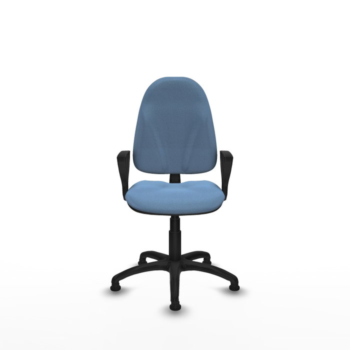 PIQUERAS Y CRESPO Chaise de bureau Algarra bleu ciel
