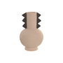 Home ESPRIT Vase Marron Gris en Grès 18 x 18 x 29 cm