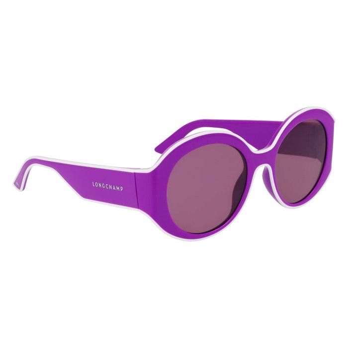 Longchamp LO758S-500 Lunettes de soleil Violet et Rose Longchamp LO758S-500 Lunettes de soleil Violet et Rose