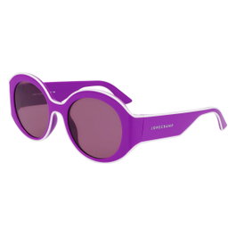 Longchamp LO758S-500 Lunettes de soleil Violet et Rose