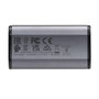 ADATA Elite SE880 - SSD Externe USB-C 1 To Gris - Portable, Ultra-Rapide 2000 Mo/s avec Interface USB 3.2 Gen2 x2, Compatible PC et Consoles de Jeu