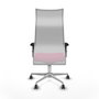Piqueras y Crespo Chaise de Bureau Albacete Rose et Blanc