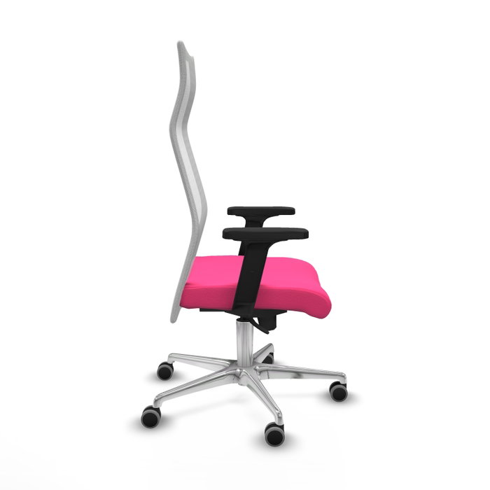 Piqueras y Crespo Chaise de Bureau Albacete Rose et Blanc Piqueras y Crespo Chaise de Bureau Albacete Rose et Blanc